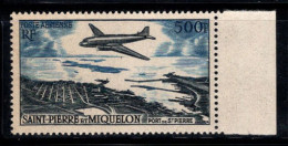 Saint-Pierre-et-Miquelon 1956 Yv. 23 Neuf ** 100% Poste Aérienne 500 F, Aéronef - Nuevos