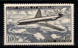 Saint-Pierre-et-Miquelon 1957 Yv. 25 Neuf ** 100% Poste Aérienne 100 F, Avion - Nuevos