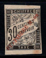 Saint-Pierre-et-Miquelon 1893 Yv. 5 Neuf * MH 40% 30 C Timbre-taxe - Strafport