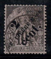 Saint-Pierre-et-Miquelon 1891 Yv. 38 Oblitéré 100% 2 C Sur 10 Surimprimé - Used Stamps
