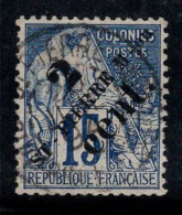 Saint-Pierre-et-Miquelon 1891 Yv. 39 Oblitéré 100% 2 C Sur 15 Surimprimé - Used Stamps
