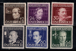 Autriche 1936 Mi. 632-637 Neuf ** 100% Débat Télévisé - Nuovi