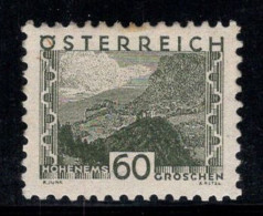 Autriche 1932 Mi. 538 Neuf * MH 100% 60 G, Paysages - Nuovi