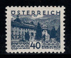 Autriche 1932 Mi. 538 Neuf * MH 100% 40 G, Paysages - Nuovi