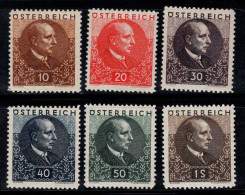Autriche 1930 Mi. 512-517 Neuf ** 100% Miklas, Célébrités - Unused Stamps