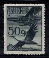 Autriche 1925 Mi. 477 Neuf * MH 100% Poste Aérienne Oiseaux, 50 S - Andere & Zonder Classificatie