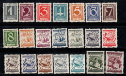 Autriche 1925 Mi. 447-467 Neuf ** 100% FIGURES, PAYSAGES - Unused Stamps