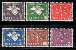 Suisse 1956 Mi. 1-6 Oblitéré 100% Organisations, OMM, OMM - Used Stamps