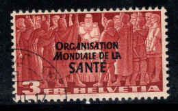 Suisse 1948 Mi. 23 Oblitéré 100% Signé Organisations, OMS, 3 FR - Oblitérés