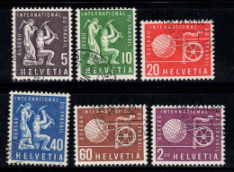 Suisse 1955 Mi. 94-99 Oblitéré 100% Organisations, TBI, OIT - Used Stamps