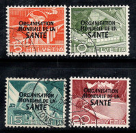 Suisse 1948 Mi. 6-9 Oblitéré 100% Organisations, OMS - Used Stamps
