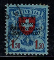Suisse 1924 Mi. 23 Oblitéré 100% Signé Organisations, TBI, OIT, 1,50 - Used Stamps