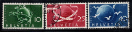 Suisse 1949 Mi. 522-524 Oblitéré 80% UPU - Used Stamps