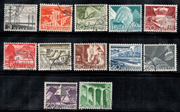 Suisse 1949 Mi. 529-540 Oblitéré 100% PAYSAGES, Vues - Used Stamps