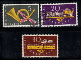 Suisse 1949 Mi. 519-521 Oblitéré 100% Klaxon De Poteau - Used Stamps