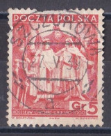 Pologne - République 1919  -  1939   Y & T N °  400  Oblitéré - Usados