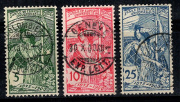 Suisse 1900 Mi. 71-73 Oblitéré 80% UPU - Used Stamps