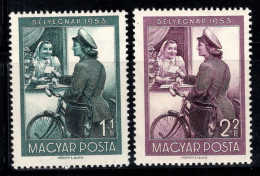 Hongrie 1953 Mi. 13338-39 Neuf ** 100% Il Postino,1 (Ft) +1 Ft... - Unused Stamps