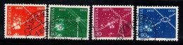 Suisse 1952 Mi. 566-569 Oblitéré 100% électricité - Usati