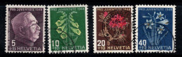 Suisse 1948 Mi. 514-517 Oblitéré 100% Pro Juventute, Fleurs - Used Stamps