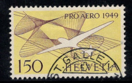 Suisse 1949 Mi. 518 Oblitéré 100% Poste Aérienne 150 °C, AVION - Used Stamps