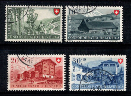 Suisse 1948 Mi. 508-511 Oblitéré 100% Pro Patria - Gebraucht