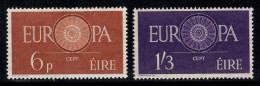 Irlande 1960 Mi. 146-147 Neuf * MH 100% Europa Cept - Nuevos