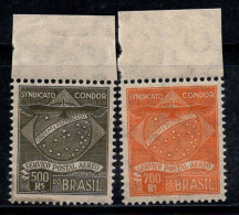 Brésil 1927 Mi. C1-C2 Neuf * MH 100% SYNDICATO CONDOR - Airmail (Private Companies)