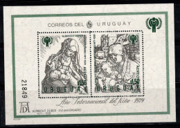 Uruguay 1979 Mi. Bl. 43 Bloc Feuillet 100% Neuf ** Dürer, Enfants - Uruguay