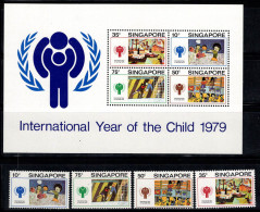 Singapour 1979 Mi. Bl. 11, 335 Bloc Feuillet 100% Neuf ** Enfants, Enfance - Singapore (1959-...)