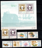 Madère 1980 Mi. Bl. 1, 62-69 Bloc Feuillet 100% Tourisme Neuf ** - Madeira