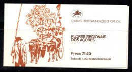 Açores 1982 Mi. MH 2 Carnet 100% Neuf ** FLEURS, Flore - Açores
