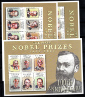 Ghana 2002 Mi. 3373-90 Mini Feuille 100% Neuf ** Lauréats Du Prix Nobel De Chimie - Ghana (1957-...)