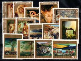 Hongrie 1973-74 Neuf ** 100% Peintures De Nus,Paysages - Nuevos