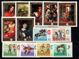 Hongrie 1969-70 Neuf ** 100% Pentathlon, Peintures De Maîtres Hollandais - Unused Stamps