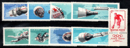 Hongrie 1964-66 Neuf ** 100% Voyage Dans L'espace, Sports, Bowling - Unused Stamps