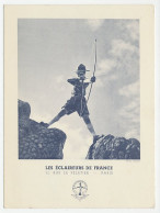 Postal Stationery France 1939 Scout - Archery - Andere & Zonder Classificatie