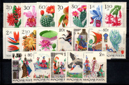 Hongrie 1965 Neuf ** 100% Fleurs Du Jardin Botanique, Contes De Fées Orientaux - Nuevos