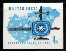 Hongrie 1967 Mi. 2321 B Neuf ** 100% 1Ft, Tourisme, Transport Moderne - Unused Stamps