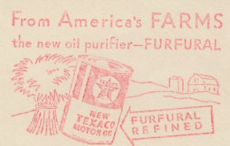Meter Cut USA 1937 Texaco - Purifier Furfural - Otros & Sin Clasificación