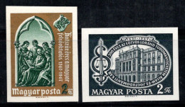 Hongrie 1967 Mi. 2363-64 B Neuf ** 100% Frais De Scolarité Universitaires, Bâtiment - Unused Stamps