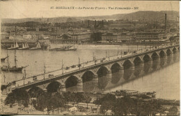 CPA -  BORDEAUX - LE PONT DE PIERRE - VUE D'ENSEMBLE  - Bordeaux