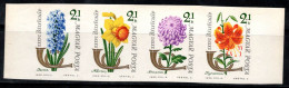 Hongrie 1963 Mi. 1967-70 B Neuf ** 80% Fleurs, Jacinthe, Narcisse, Lys - Nuovi