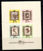 Hongrie 1962 Mi. Bl.36 B Bloc Feuillet 100% Neuf ** Association Philatélique - Blocks & Sheetlets