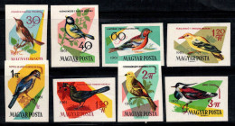 Hongrie 1961 Mi. 1808-15 B Neuf ** 80% Oiseaux Chanteurs Indigènes - Unused Stamps