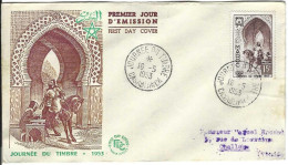 Envellope MAROC 1e Jour N° 323 Ceres - Marruecos (1956-...)