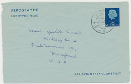 Luchtpostblad G. 10 Baarn - Maryland USA 1957 - Ganzsachen