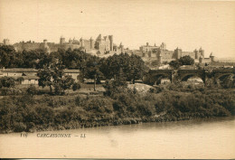 CPA - CARCASSONNE - VUE D'ENSEMBLE - Carcassonne