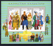 2003 424 Kazakhstan Traditional Costumes MNH - Kasachstan