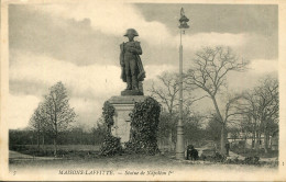 CPA - MAISON-LAFFITTE - STATUE DE NAPOLEON 1er - Maisons-Laffitte